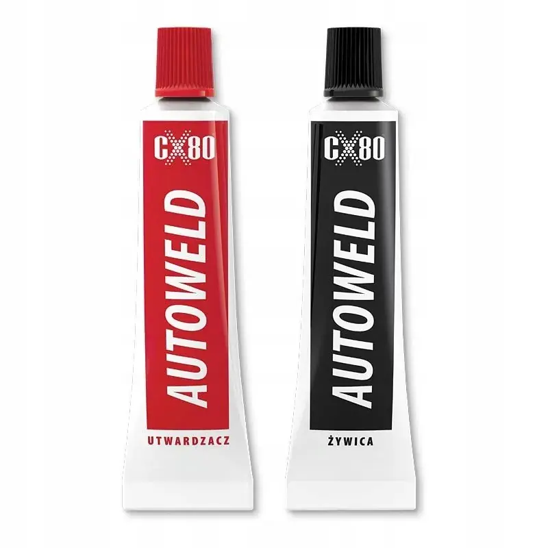 Promocja KLEJ CX80 AUTO WELD dwuskładnikowy żywica epoksydowa i utwardzacz 2x 27g