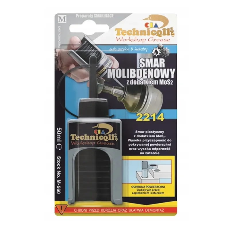 Szybka dostawa Technicoll Smar Molibdenowy z dodatkiem MoS2 50ml