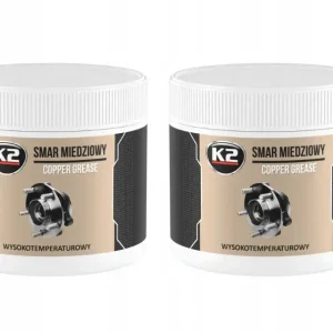 Premium 2x SZTUKI ZESTAW K2 SMAR MIEDZIOWY miedziany 500g pasta miedziana