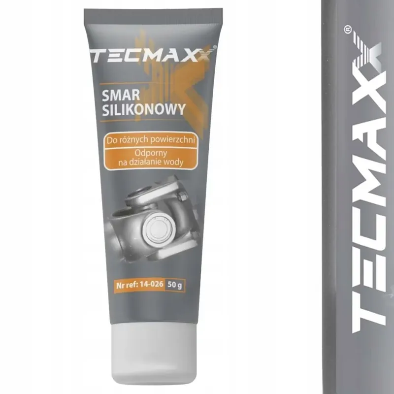 TECMAXX SMAR SILIKONOWY 50g w tubce, przeznaczony do uszczelek, tworzyw sztucznych i gumy Zwrot pieniędzy