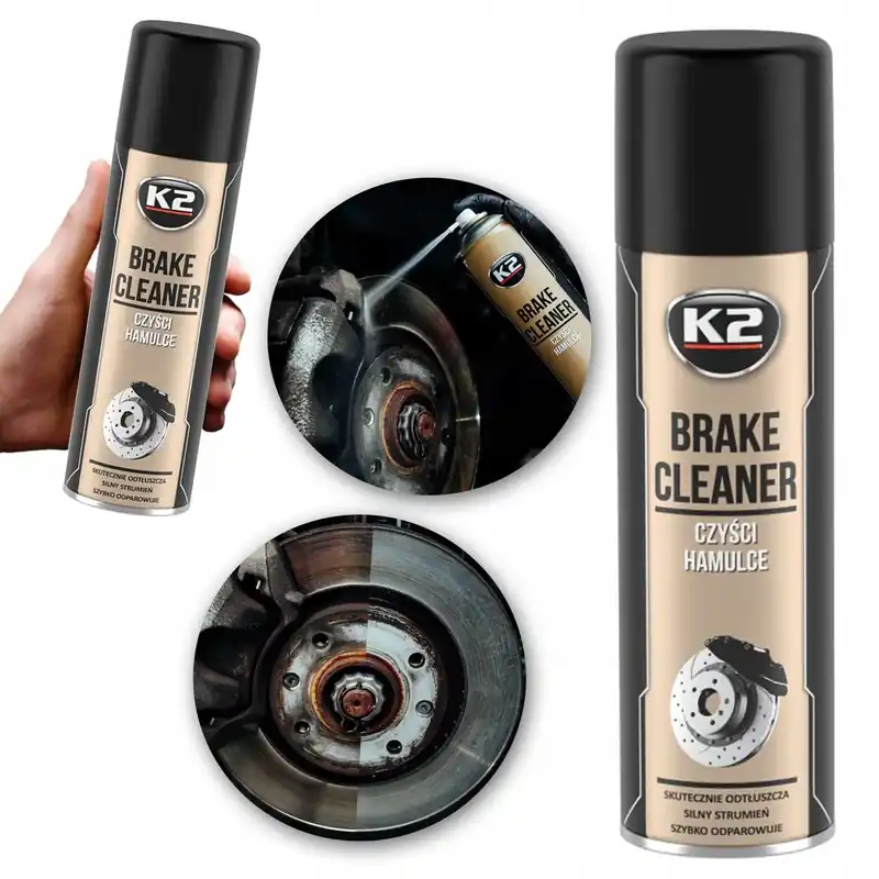 Środek do czyszczenia hamulców K2 BRAKE CLEANER 500 ML ZMYWACZ Darmowa dostawa