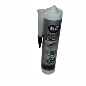 SILIKON WYSOKOTEMP CZARNY DO 350C KARTUSZ K2 300G Bezpieczna płatność