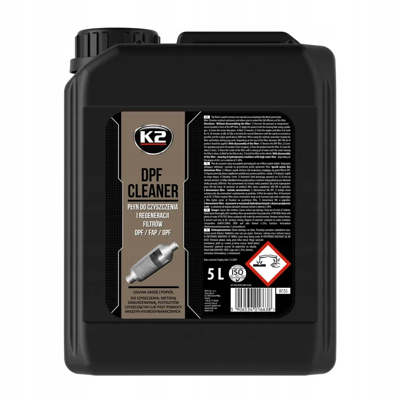 K2 DPF CLEANER CZYSZCZENIE REGENERACJA DPF/FAP 5L Darmowa dostawa