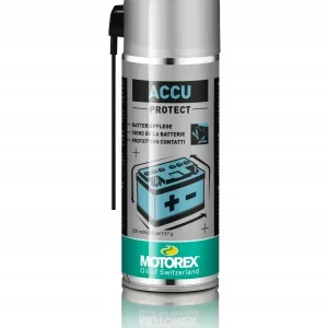 Spray MOTOREX Accu Protect Środek do konserwacji elektryki i styków Aku Nowość