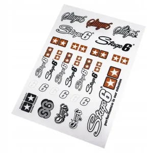 Oryginalny Naklejki Stage6, zestaw Mini 20x30cm